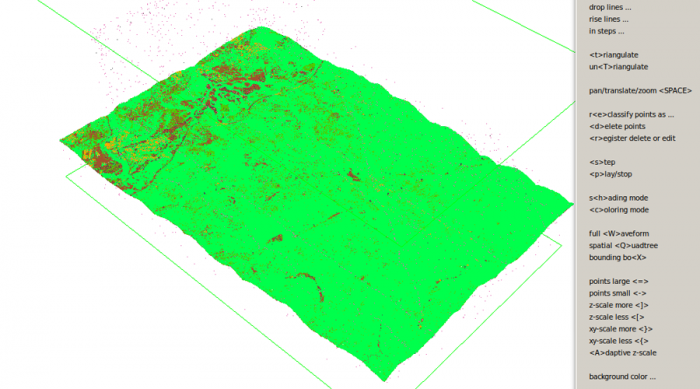 Operaciones con datos LiDAR con las herramientas LAStools