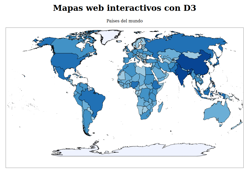 Tematización del mapa web interactivo con d3