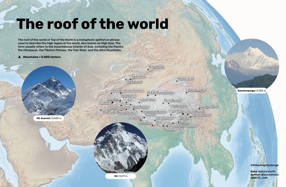 mapa globo QGIS 