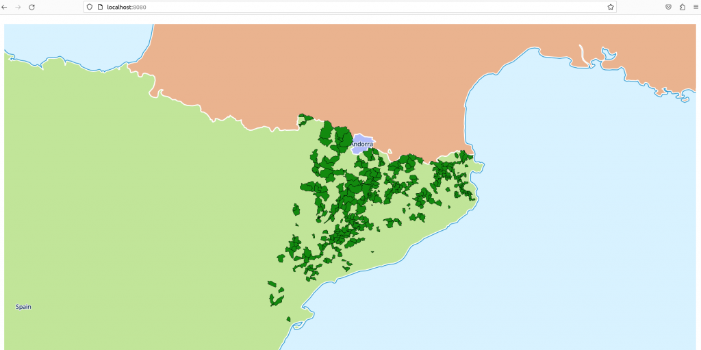 Representación de los micropueblos con Svelte, Maplibre y Google Sheet. 